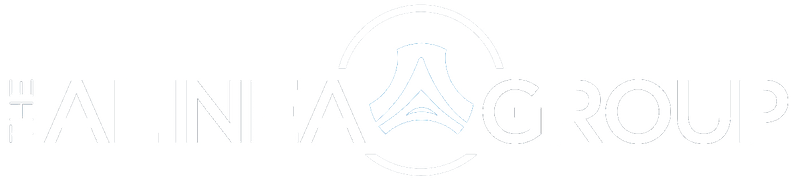 Alinea Group white logo